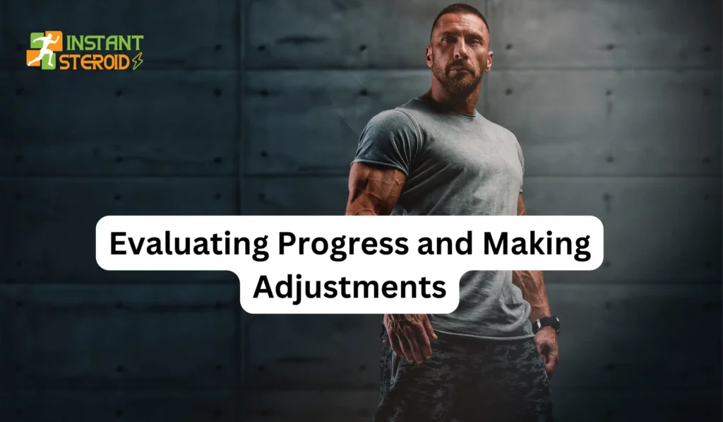 Evaluating Progress and Making Adjustments: 
